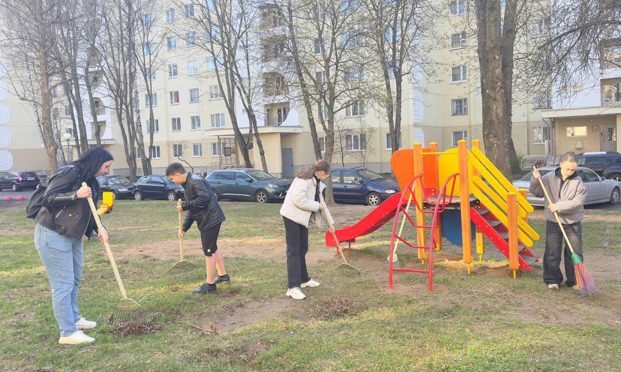 Республиканский субботник в Рокоссовском избирательном округе № 9