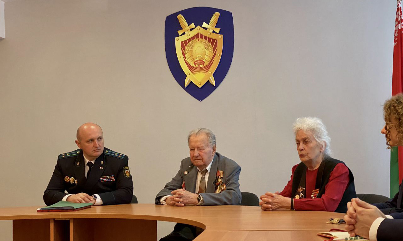 В преддверии Дня Независимости Республики Беларусь ветераны Великой Отечественной войны посетили прокуратуру Ленинского района г.Минска