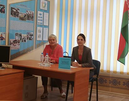 15.07.2019  состоялась встреча заместителя главы администрации Ленинского района г.Минска Русинович Ольги Владимировны с населением