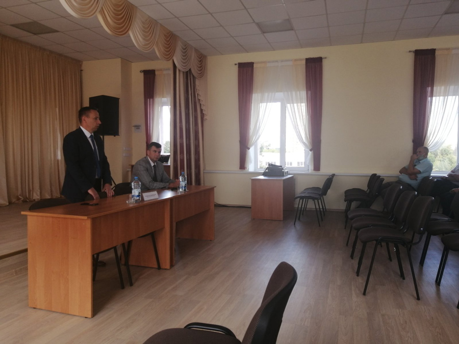 Встреча заместителя председателя Мингорисполкома Дороховича А.В. с трудовым коллективом филиала «Автопарк №2»